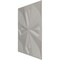 Ekena Millwork 19 5/8in. W x 19 5/8in. H Nikki EnduraWall Decorative 3D Wall Panel Covers 2.67 Sq. Ft. WP20X20NKCCH - alternate 4